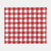Gecontroleerd patroon fleece deken (Voorkant (Horizontaal))