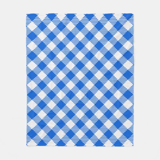 Gecontroleerd patroon fleece deken (Voorkant)