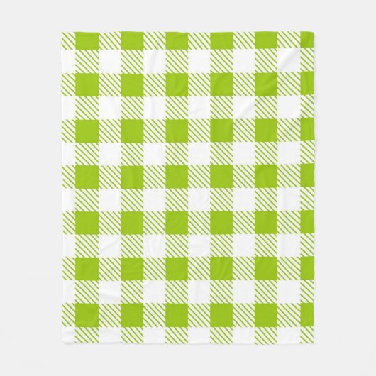 Gecontroleerd patroon fleece deken (Voorkant)