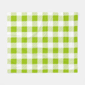 Gecontroleerd patroon fleece deken (Voorkant (Horizontaal))