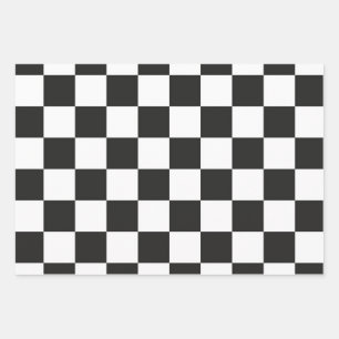 Gecontroleerd patroon inpakpapier vel