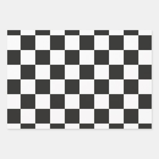 Gecontroleerd patroon inpakpapier vel (Voorkant)