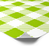 Gecontroleerd patroon poster (Hoek)