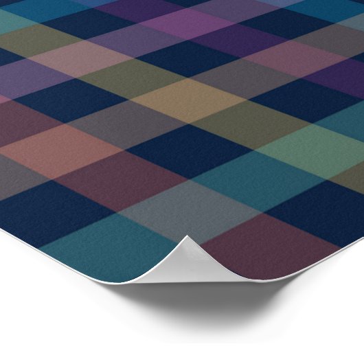 Gecontroleerd patroon poster (Hoek)