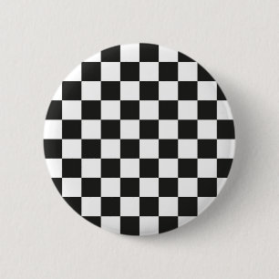 Gecontroleerd patroon ronde button 5,7 cm