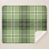 Gecontroleerd patroon sherpa deken (Voorkant (horizontaal))