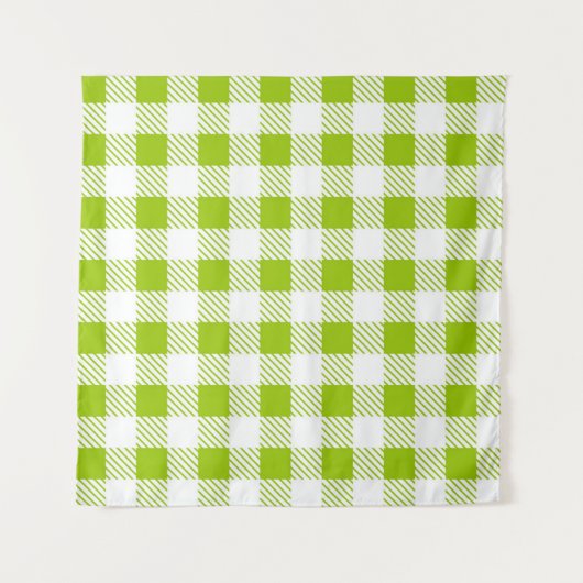 Gecontroleerd patroon wandkleed (Voorkant)