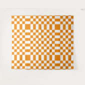 Gecontroleerd patroon wandkleed (Voorkant (horizontaal))