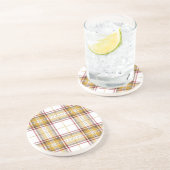 Gecontroleerd patroon zandsteen onderzetter (Zijkant)