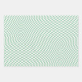 Gecontroleerd patroonvormig plakbord inpakpapier vel (Voorkant)