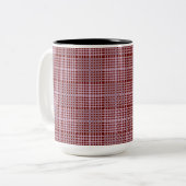 Gecontroleerd Pattern.08DR. Tweekleurige Koffiemok (Voorkant links)
