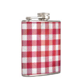 Gecontroleerd Plays Red en White Heupfles (Rechts)