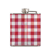 Gecontroleerd Plays Red en White Heupfles (Achterkant)