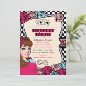 Gecontroleerd, pop-up, Rock-A-Billy Kaart (Staand voorkant)