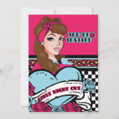 Gecontroleerd, pop-up, Rock-A-Billy Kaart (Achterkant)