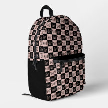 Gecontroleerd roleerd roze en zwart vlinderpatroon