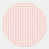 Gecontroleerd Ronde Sticker (Voorkant)