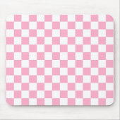 Gecontroleerd Roze en Wit Muismat (Voorkant)