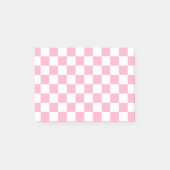 Gecontroleerd Roze en Wit Post-it® Notes (Voorkant)
