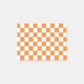 Gecontroleerd Sinaasappel en wit Post-it® Notes (Voorkant)