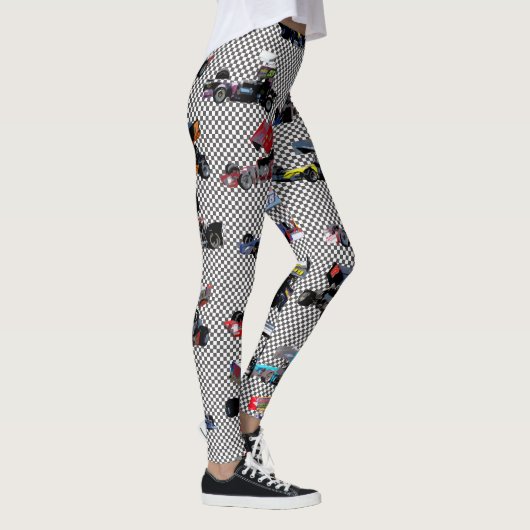 Gecontroleerd supergewijzigd collage leggings (Rechts)
