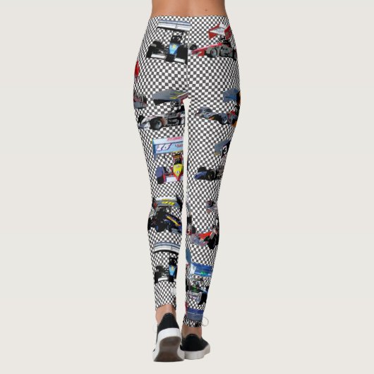 Gecontroleerd supergewijzigd collage leggings (Achterkant)