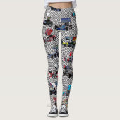 Gecontroleerd supergewijzigd collage leggings (Voorkant)