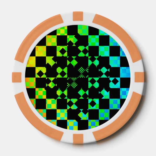 Gecontroleerd Twist door Kenneth Yoncich Pokerchips (Voorkant)