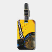 Gecontroleerd verleden bagagelabel (Voorkant verticaal)