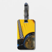 Gecontroleerd verleden bagagelabel (Achterkant verticaal)