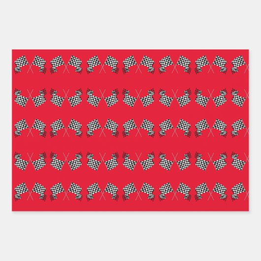 Gecontroleerd vlaggenontwerp inpakpapier vel (Voorkant 2)