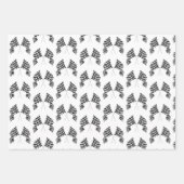 Gecontroleerd vlaggenontwerp inpakpapier vel (Voorkant)