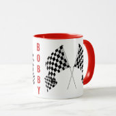 Gecontroleerd vlaggenontwerp mok (Voorkant rechts)