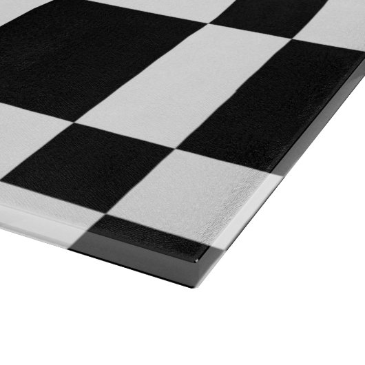 Gecontroleerd wit en zwart snijplank (Hoek)