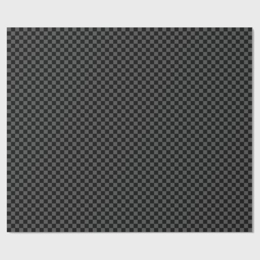 Gecontroleerd - zwart en grijs cadeaupapier (Vlak)