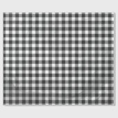 Gecontroleerd, zwart en wit cadeaupapier (Vlak)