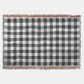 Gecontroleerd, zwart en wit deken (Voorkant)