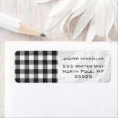 Gecontroleerd, zwart en wit etiket (Insitu)