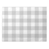 Gecontroleerd, zwart en wit notitieblok (Voorkant)