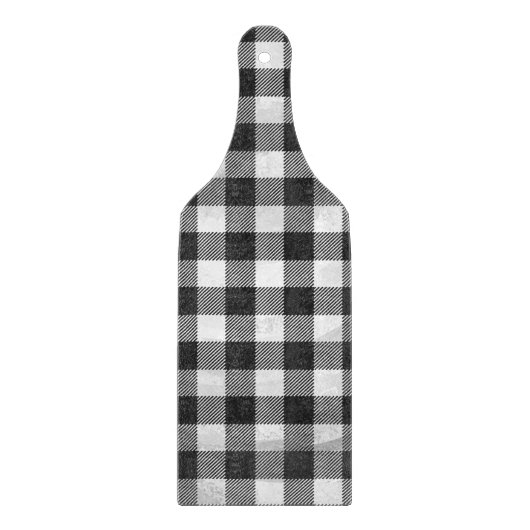 Gecontroleerd, zwart en wit snijplank (Voorkant)