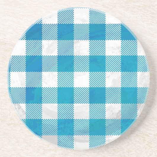 Gecontroleerd, zwart en wit zandsteen onderzetter (Voorkant)