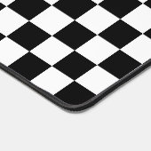 Gecontroleerd zwart-wit bureaumat (Hoek)