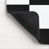 Gecontroleerd zwart-wit muismat (Hoek)