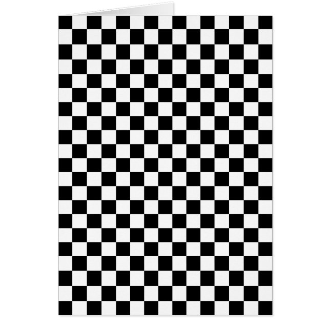 Gecontroleerd zwart-wit patroon (Voorkant)