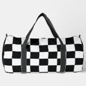 Gecontroleerd zwart-wit plunjezak (Voorkant)