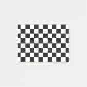 Gecontroleerd zwart-wit post-it® notes (Voorkant)