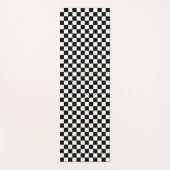 Gecontroleerd zwart-wit yogamat (Voorkant)