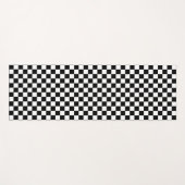 Gecontroleerd zwart-wit yogamat (Voorkant (horizontaal))