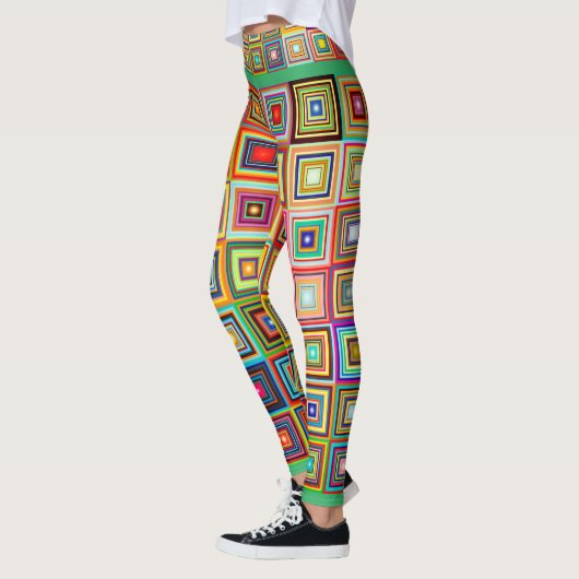 Gecontroleerde Abstracte rendy Leggings (Links)