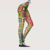 Gecontroleerde Abstracte rendy Leggings (Rechts)